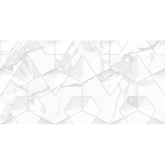 Montero White WDEC M 308x608x8.5 NR Satin 1 плитка для стін TEO CERAMICS