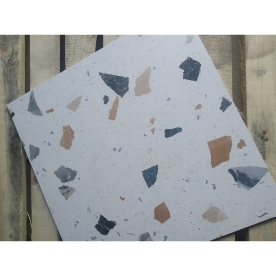 STRACCIATELLA WHITE F P 60X60 R SATIN керамограніт