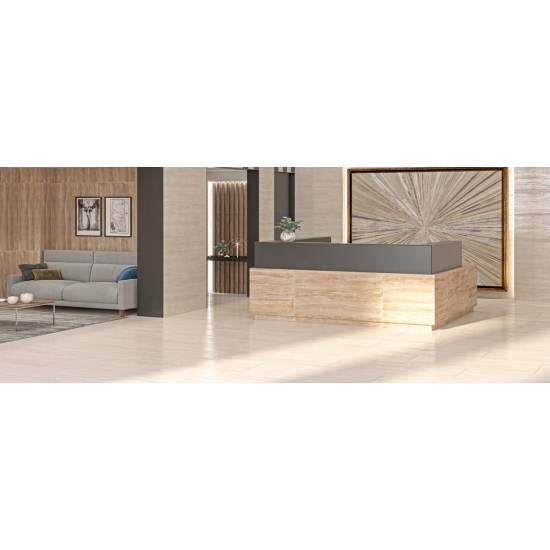 Travertine Ivory F PC 60x120 R Mat плитка для підлоги Allore group