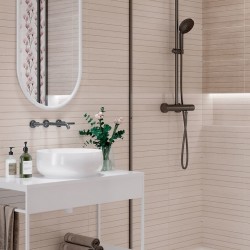 Carmel beige 25x40 плитка для стен Cersanit