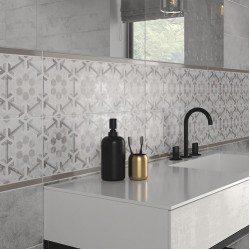 Concrete Style Patchwork 20x60 плитка для стен Cersanit