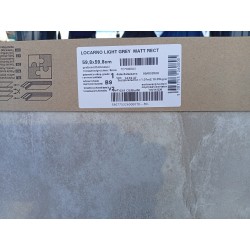 Locarno Light Grey Matt 59.8x59.8 плитка для підлоги Cersanit