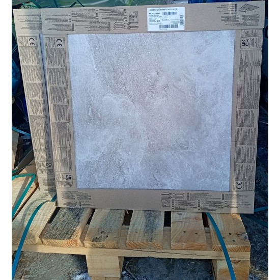 Locarno Light Grey Matt 59.8x59.8 плитка для підлоги Cersanit