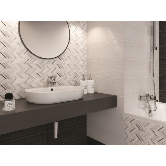 Odri White 20x60 плитка для стін Cersanit