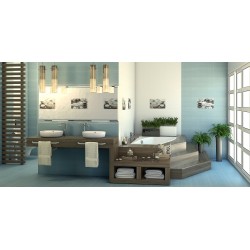 Olivia блу 25x40 плитка для стін Cersanit