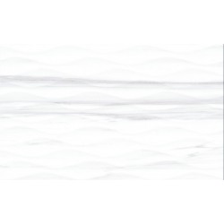 Teri White Structure Glossy 25x40 плитка для стен Cersanit