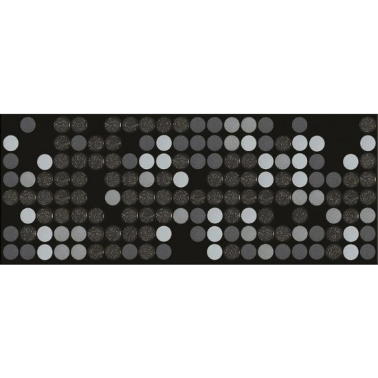 Sigma black inserto  20x50 плитка для стін Ceramika Konskie