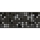 Sigma black inserto  20x50 плитка для стін Ceramika Konskie