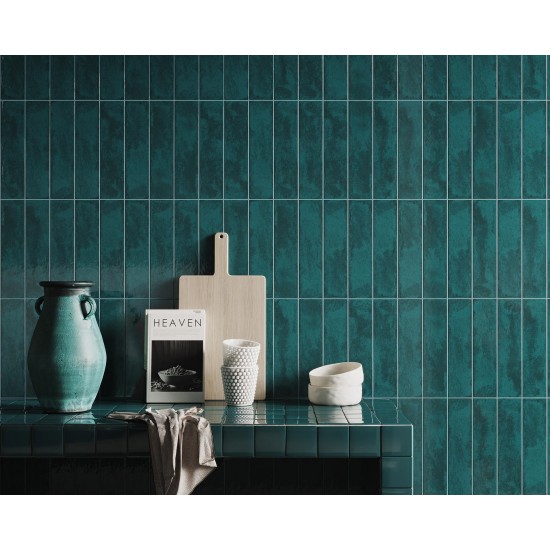 Palette Blue 74x300 плитка для стен Cerrad