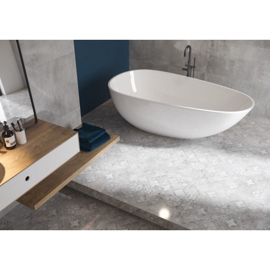Softcement Silver RECT 59.7x119.7 плитка для пола Cerrad