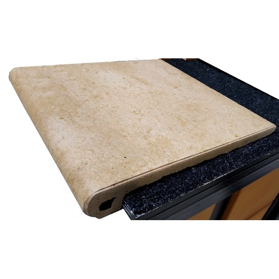 Orion Beige Peldano Redondo 32.5x33 903971 PZ270 ступінь Gres Aragon