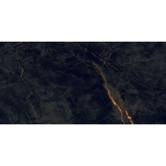 Costa Black High Glossy 60x120 плитка для підлоги Italica