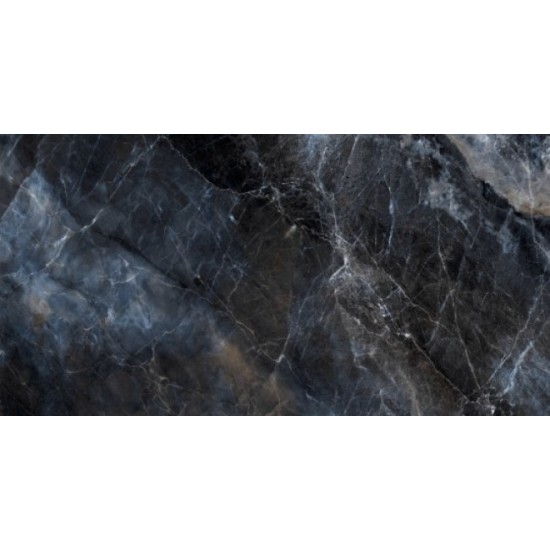 Sparkling BLACK HIGH GLOSSY 60 x120 плитка для пола Italica