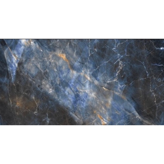 SPARKLING Blue HIGH GLOSSY 60 x120 плитка для пола Italica