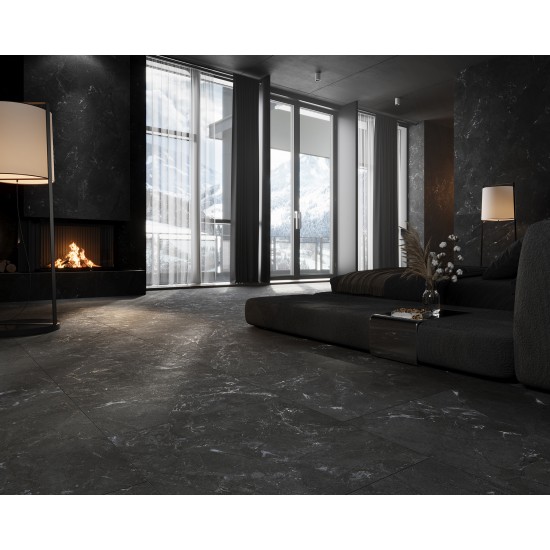 Negresco чорний 6060 223 082/MR 60x60 плитка для підлоги Intergres