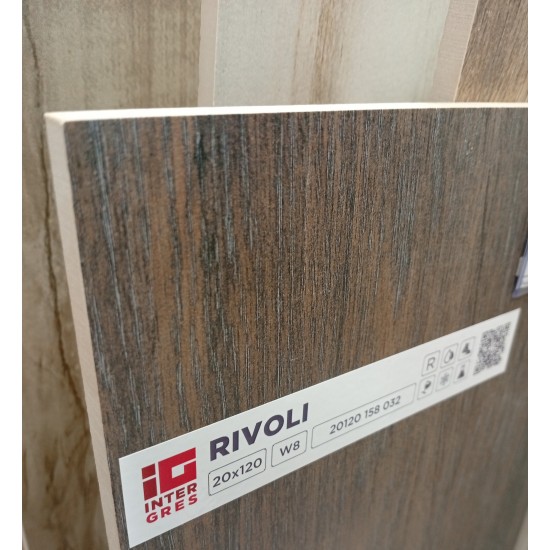 Rivoli коричневый темный 20120 158 032 20x120 плитка для пола Intergres