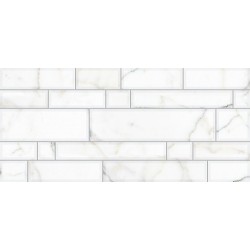 Plaza стена серая светлая  2350 95 071 23x50 плитка для стен Intercerama
