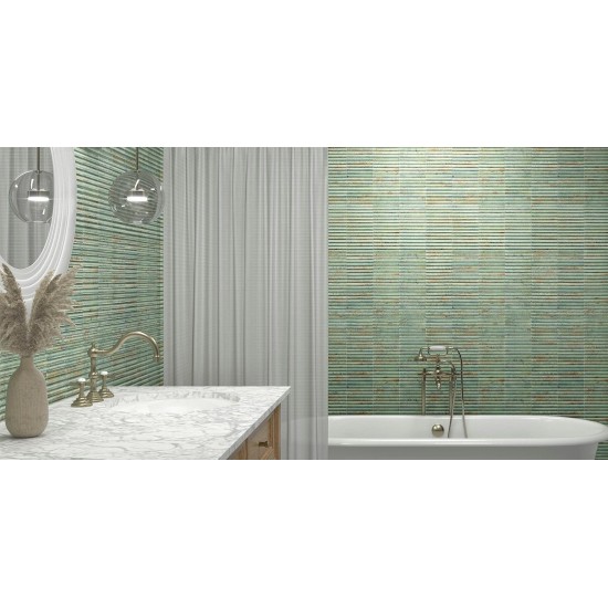Lugano Aquamarine 15x30 плитка для стен Mainzu