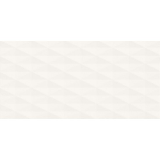 Плитка для стен _Opoczno Arctic Storm PS807 White Satin Diamond Structure 29.8x59.8 W
