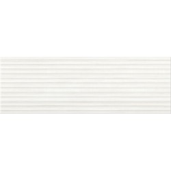 Stripes White Structure 25x75 плитка для стін Opoczno