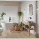 Parmina White Micro PS800 RECT 29.8x59.8 плитка для стен Opoczno