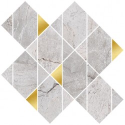 Stone Hills Grey Mosaic Glossy 29.7X29.7 мозаїка для стін  Opoczno