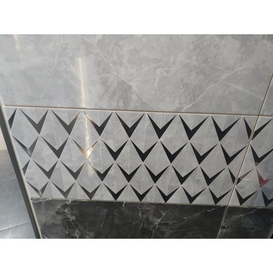 Teneza Light Grey Glossy 29,7X60 плитка для стен Opoczno