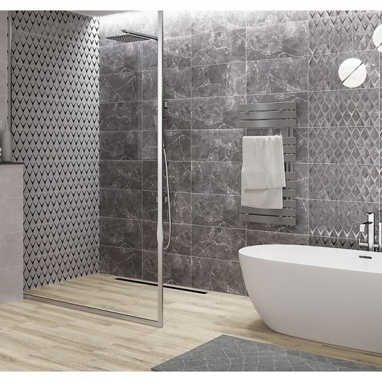 Teneza Light Grey Inserto 29.7x60 плитка декор  для стен Opoczno