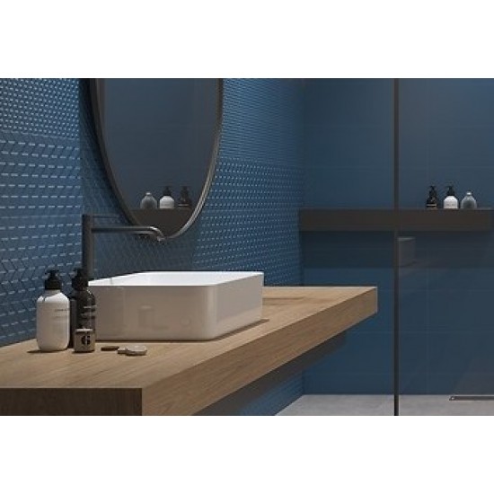 Zambezi Blu Small Structure Matt 20х60 плитка для стен Opoсzno купить Киев