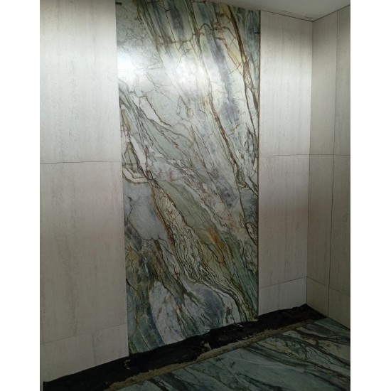 Abstract Green Gres Szkl. Rekt. Soft 119.8X279.8 плитка для пола Paradyz Ceramika