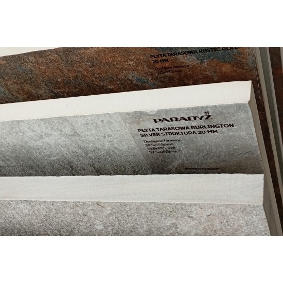 Burlington silver Str. 59.5x59.5x2 плитка для підлоги Paradyz Ceramika