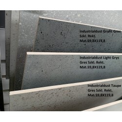 Industrialdust Grafit RECT MAT 59.8x119.8 плитка для пола Paradyz Ceramika