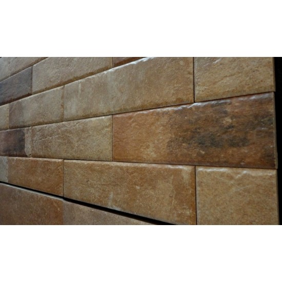 Scandiano Rosso Elewacja 6.6х24.5 клинкерная плитка Paradyz
