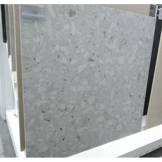 Terazzo White Gres Szkl. Rekt. Mat 59.8X59.8 плитка для пола Paradyz Ceramika