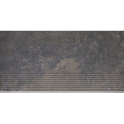 Viano Antracite Stopnica Prosta 30x60 плитка - клинкер ( ступень ) Paradfyz