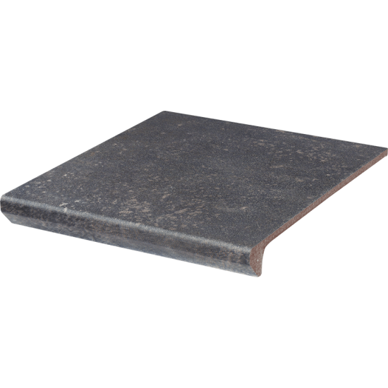 Viano Antracite Kapinos Stopnica Prosta 30x33 плитка - ступінь клінкер Paradyz