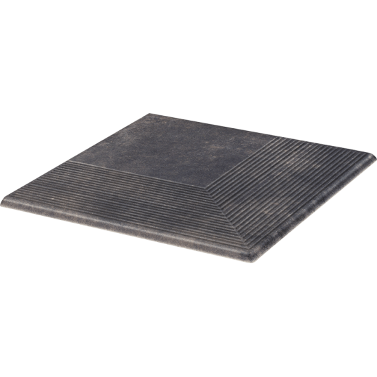 Viano Antracite Stopnica Narożna 30х30 плитка - ступень клинкер Paradyz