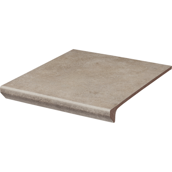 Viano beige Kapinos Stopnica Prosta 30x33 плитка - ступень клинкер Paradyz