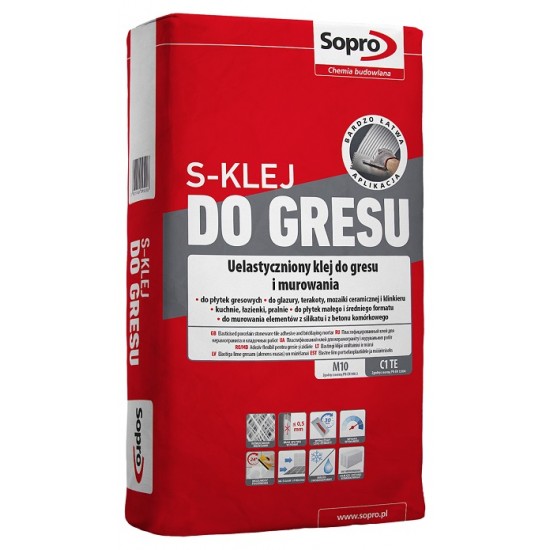 Клей для плитки Sopro S-KLEJ 295 (22,5 кг)