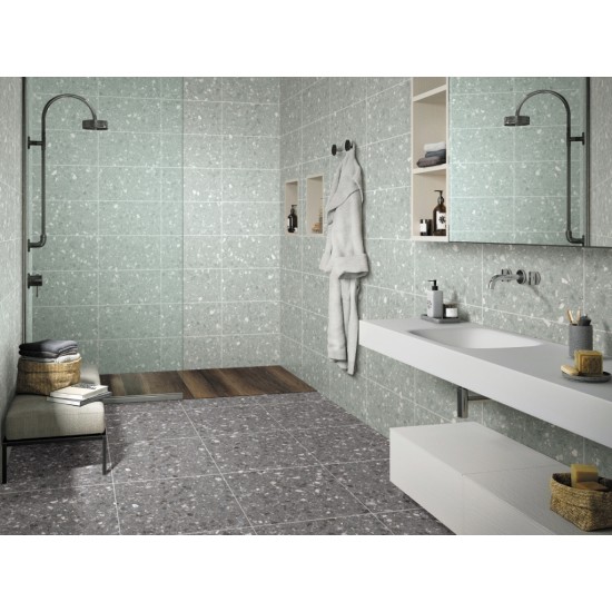 Terrazzo matt светло-серый LVF6001 60x60 грес Stevol