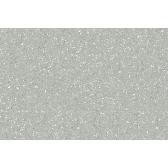 Terrazzo matt светло-серый LVF6001 60x60 грес Stevol