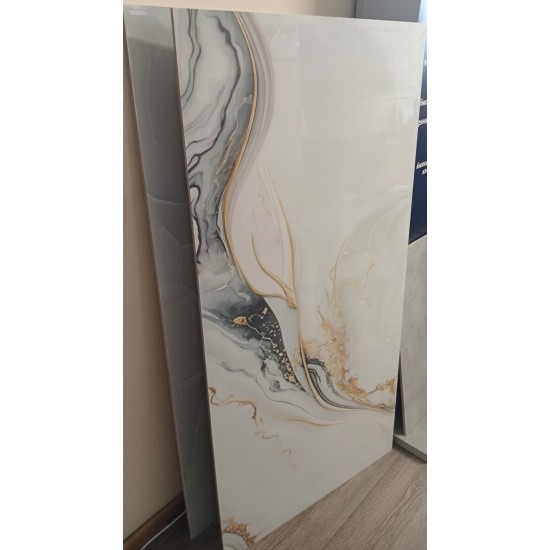 Glamour Gold Glossy 60x120 плитка для підлоги Velloza Granito